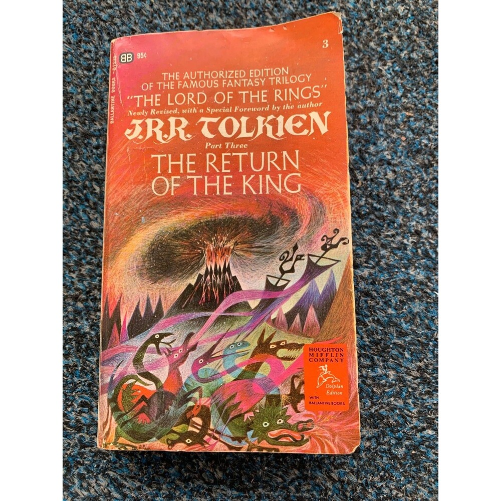 The Return Of The King Tolkien Ballantine Paperback Lord of Rings Vintage